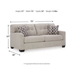 Mahoney Sofa PEBBLE
