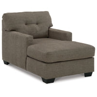 Mahoney Chaise CHOCOLATE