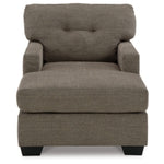Mahoney Chaise CHOCOLATE