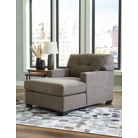 Mahoney Chaise CHOCOLATE