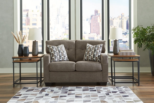 Mahoney Loveseat CHOCOLATE