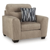 Olten Chair and a Half MOCHA