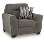 Olten Chair and a Half GRAPHITE