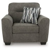 Olten Chair and a Half GRAPHITE