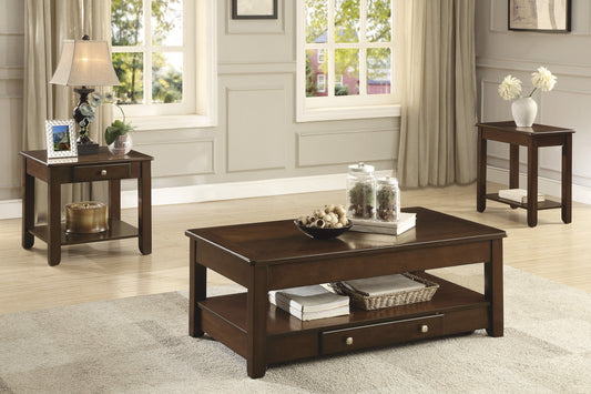 Ballwin End Table DARK CHERRY