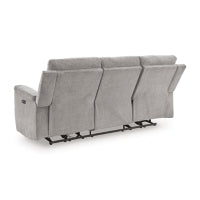 Barnsana Reclining Power Sofa ASH