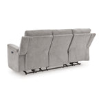Barnsana Reclining Power Sofa ASH