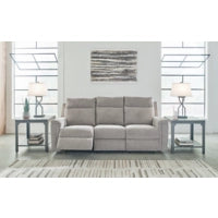 Barnsana Reclining Power Sofa ASH