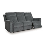 Barnsana Reclining Power Sofa GRAVEL