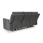Barnsana Reclining Power Sofa GRAVEL