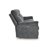 Barnsana Reclining Power Sofa GRAVEL