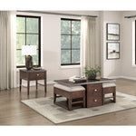 Claremore End Table BROWN