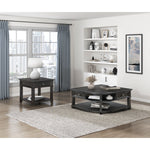 Muriel End Table CHARCOAL
