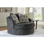Biddeford Oversized Swivel Accent Chair SHADOW