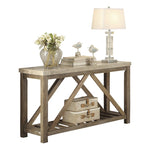 Ridley Marble Sofa Table NATURAL