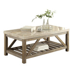 Ridley Marble Coffee Table NATURAL