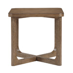 Blake Sq. End Table LITE BROWN