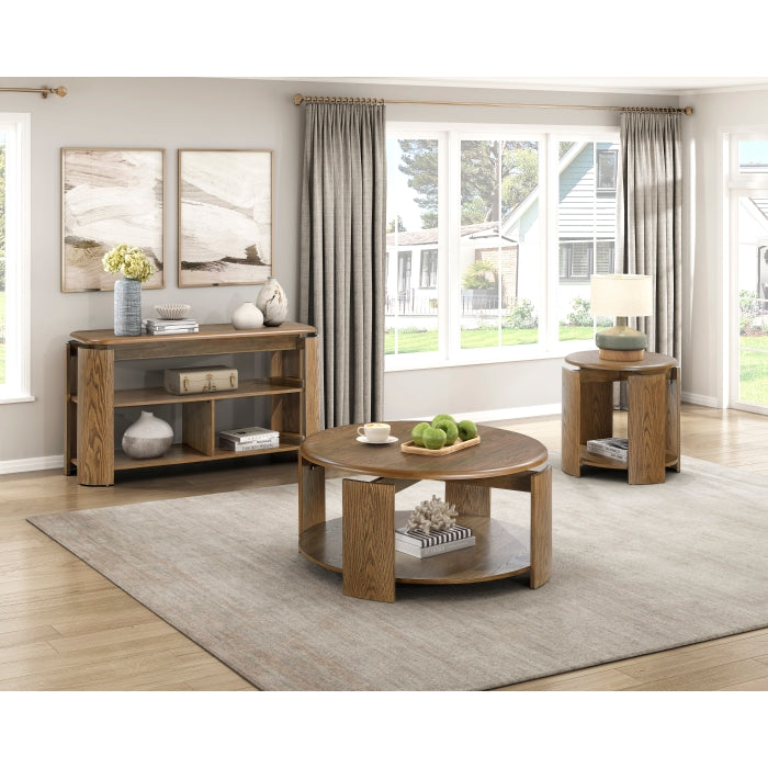 Ellis End Table BROWN