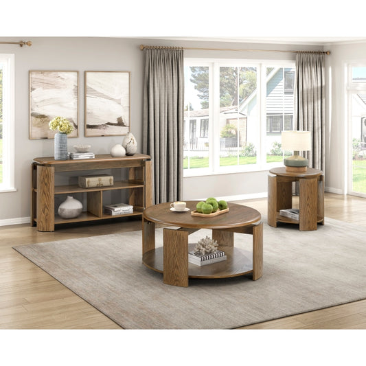 Ellis Sofa Table BROWN