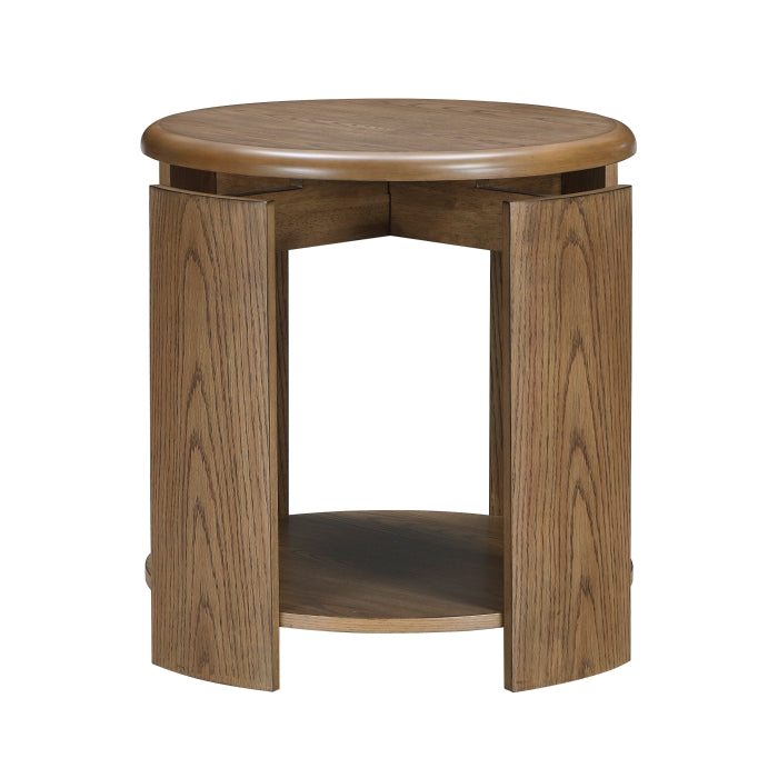 Ellis End Table BROWN