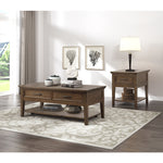 Whitley End Table WALNUT