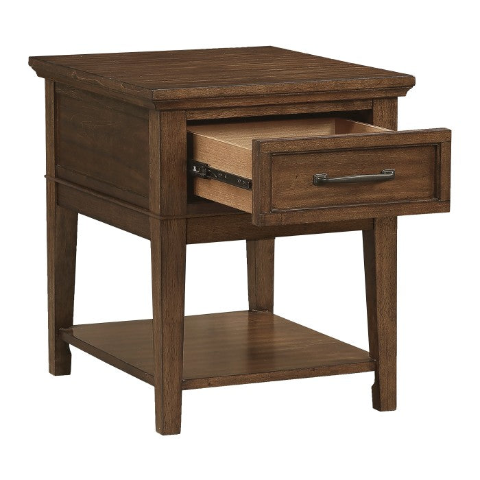 Whitley End Table WALNUT
