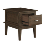 Minot End Table BROWN CHERRY