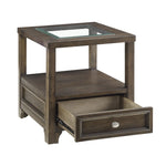 Auburn End Table CHARCOAL