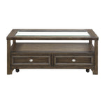 Auburn Coffe Table CHARCOAL BROWN