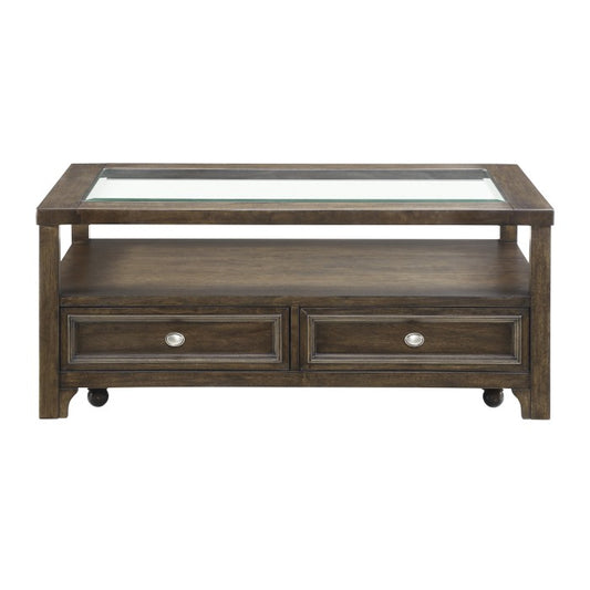 Auburn Coffe Table CHARCOAL BROWN