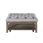 Roseboro Coffee Table Ottoman GREY