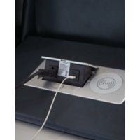 Fyne-Dyme PWR REC Sofa with ADJ Headrest SAPPHIRE