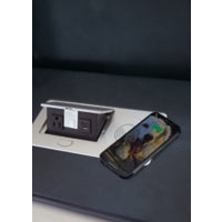 Fyne-Dyme PWR REC Sofa with ADJ Headrest SAPPHIRE