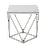 Alfeo End Table SILVER