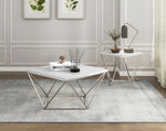 Alfeo End Table SILVER