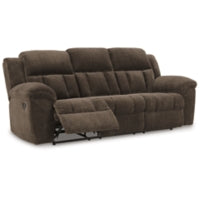 Frohn Reclining Sofa CHOCOLATE