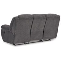 Foreside Reclining Sofa CHARCOAL