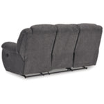 Foreside Reclining Sofa CHARCOAL