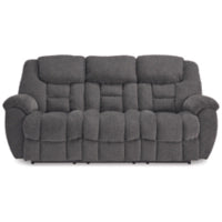 Foreside Reclining Sofa CHARCOAL