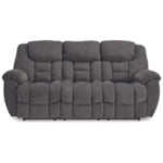 Foreside Reclining Sofa CHARCOAL