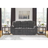 Foreside Reclining Sofa CHARCOAL