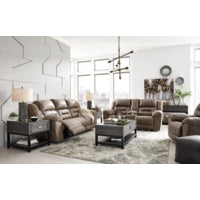 Stoneland Reclining Power Sofa FOSSIL