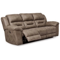 Stoneland Reclining Power Sofa FOSSIL