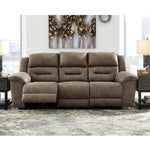 Stoneland Reclining Power Sofa FOSSIL