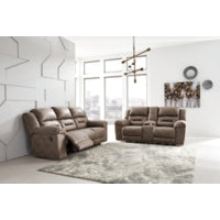 Stoneland Reclining Sofa FOSSIL