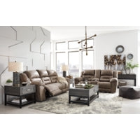Stoneland Reclining Sofa FOSSIL