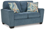 Cashton Loveseat BLUE