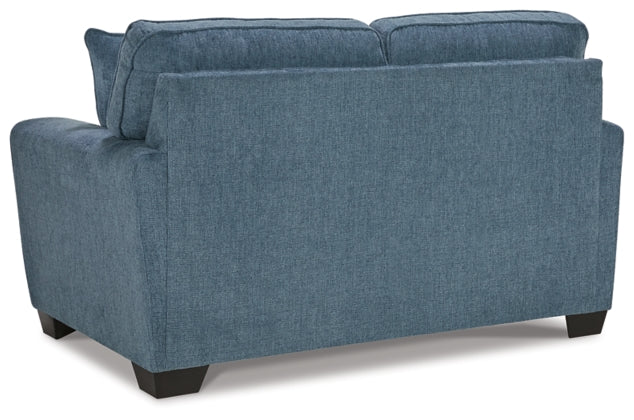 Cashton Loveseat BLUE