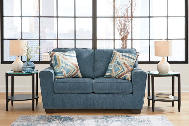 Cashton Loveseat BLUE