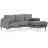 Hazela Sofa Reversible Chaise CHARCOAL